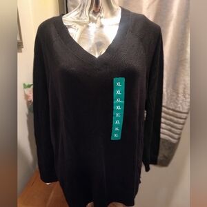 Lucy V Neck Sweater XL
